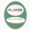 Casino Quality Player Poker Button view 1