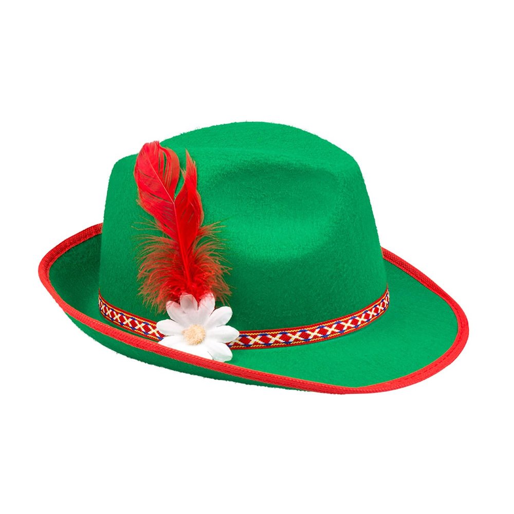 Boland 04034 Tirol  Adult Hat  Green, One Size