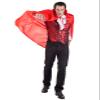 Boland 10106151 BOL96921 Bloodlust Vampire Cloak with Lapel (120 cm), Red view 1