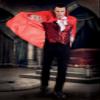 Boland 10106151 BOL96921 Bloodlust Vampire Cloak with Lapel (120 cm), Red view 2