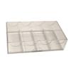 Clear Plastic Poker Chip Storage Box - SET of 10 view 1