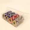 Clear Plastic Poker Chip Storage Box - SET of 10 view 2
