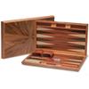 Yellow Mountain Imports Wooden Inlaid Backgammon Set, Cascadia - with Acrylic Playing Pieces & Wooden Dice Cups, 17-inch Board view 1