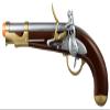 BuzzBee Pirate Flintlock Foam Dart Blaster view 2
