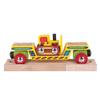 Bigjigs Rail Wooden Bulldozer Low Loader - Most Other Major Wooden Rail Brands are Compatible view 1