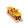 Bigjigs Rail Wooden Bulldozer Low Loader - Most Other Major Wooden Rail Brands are Compatible view 3