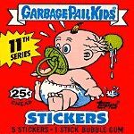 Topps Garbage Pail Kids 11th Series - 1 Single Unopened Pack