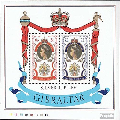 Gibraltar block3 (Complete.Issue.) unmounted Mint/Never hinged ** MNH 1977 Elizabeth II. (Stamps for Collectors) British Royal Family (Diana, Charles, Elisabeth ..)
