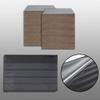 1000 Prophila Einsteckkarten A6/C6 158x113 mm Schwarz mit 4 Streifen und Schutzfolie view 3