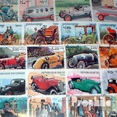 Motives 200 Various Car and Motor Vehicles Stamps (Stamps for Collectors) Cars/Road Traffic