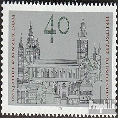 FRD (FR.Germany) 845 (Complete.Issue.) FDC 1975 Mainz Dom (Stamps for Collectors)