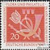 FRD (FR.Germany) 254 (Complete.Issue) unmounted Mint/Never hinged ** MNH 1957 Flora and Philately (Stamps for Collectors) Plants/Mushrooms view 1