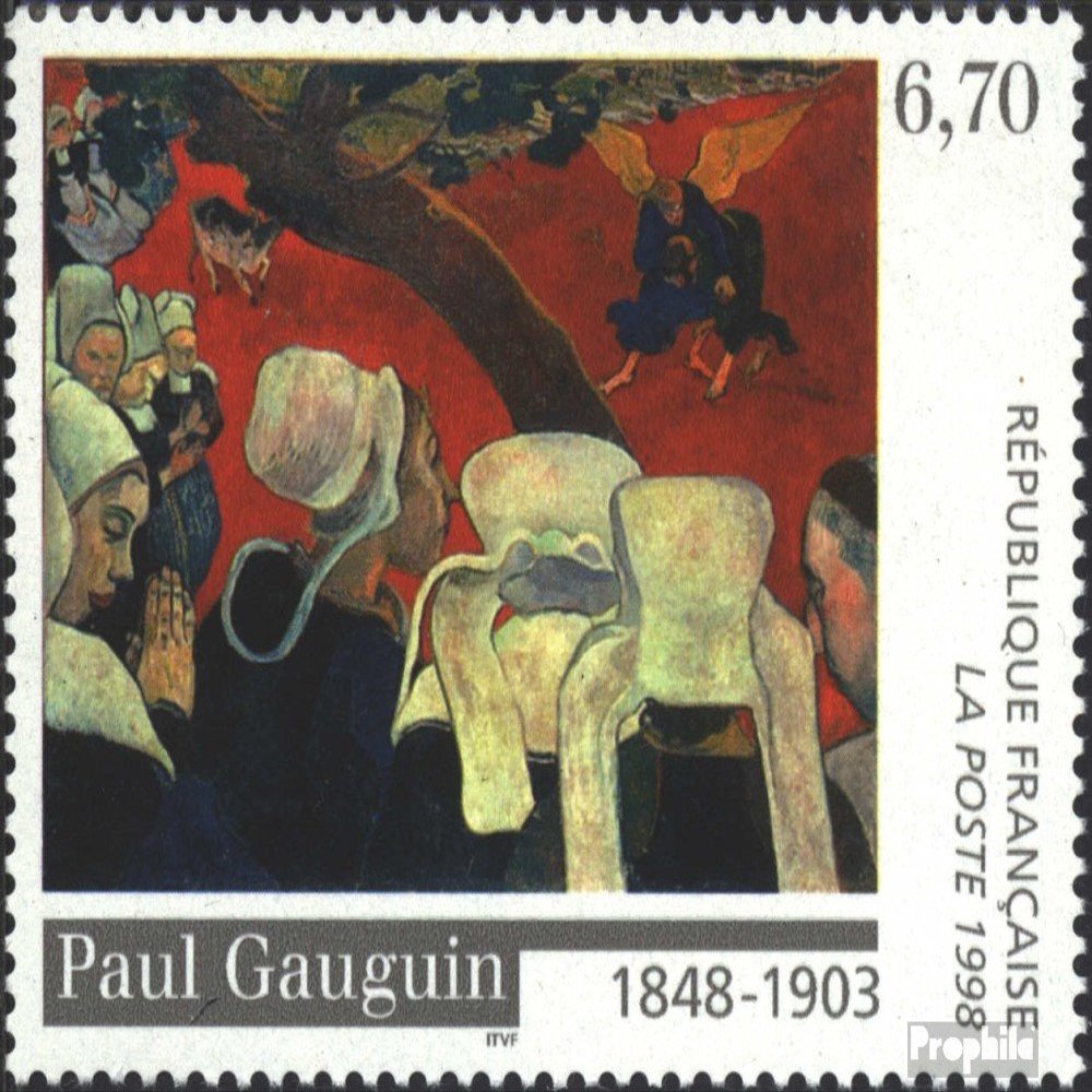 France 3350 (Complete.Issue.) unmounted Mint/Never hinged ** MNH 1998 Paul Gaugin (Stamps for Collectors) Painting