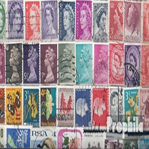United Kingdom 50 Various Stamps UK Colonies and Empire (Stamps for Collectors)