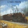 Prophila Collection Sao Tome E Principe block208 (Complete.Issue.) fine Used/Cancelled 1989 Locomotives (Stamps for Collectors) Trains/Railway/funicular view 1