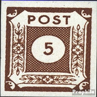 Soviet Zone (All.cast.) 42A fine Used/Cancelled 1945 Serial Numbers (Stamps for Collectors)