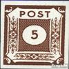 Soviet Zone (All.cast.) 42A fine Used/Cancelled 1945 Serial Numbers (Stamps for Collectors) view 1