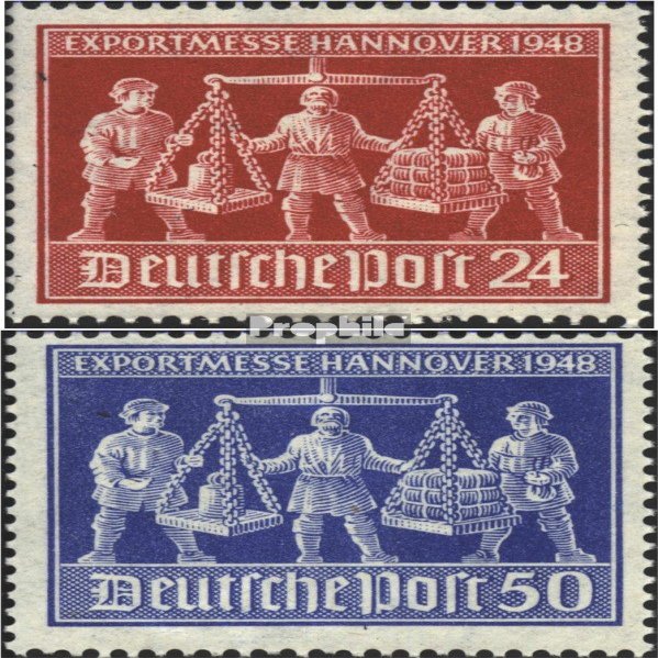 Allied cast.-Community.Issue. 969-970 (Complete.Issue.) fine Used/Cancelled 1948 Expo fair (Stamps for Collectors)