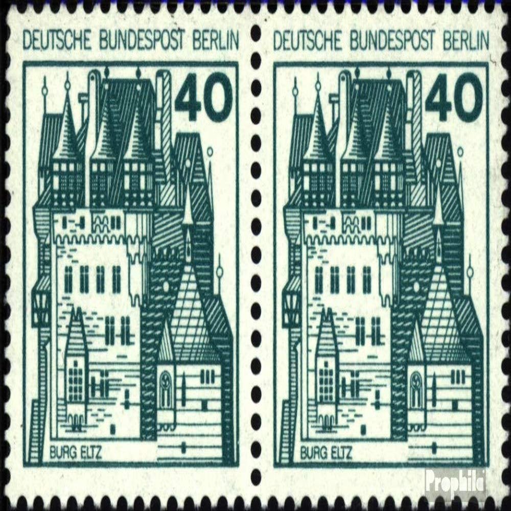 Berlin (West) 535A Securities Horizontal Couple unmounted Mint/Never hinged ** MNH 1977 Fortresses and Castles (Stamps for Collectors)