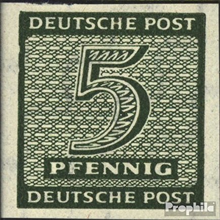 Soviet Zone (All.cast.) 116I, Fleck in Hatch unmounted Mint/Never hinged ** MNH 1945 Paragraph (Stamps for Collectors)