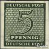 Soviet Zone (All.cast.) 116I, Fleck in Hatch unmounted Mint/Never hinged ** MNH 1945 Paragraph (Stamps for Collectors) view 1