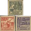 Soviet Zone (Allied.cast.) 87B-89B (Complete.Issue.) 1946 Reconstruction (Stamps for Collectors) Trains/Railway/funicular view 1