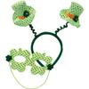 Leprechaun Hat Boppers w/Mask Party Accessory (1 count) (1/Pkg) view 1
