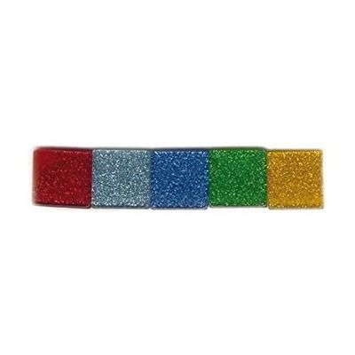 Artemio 12 x 4 x 10 cm Multicoloured Glitter Carnival Mosaic, Resin
