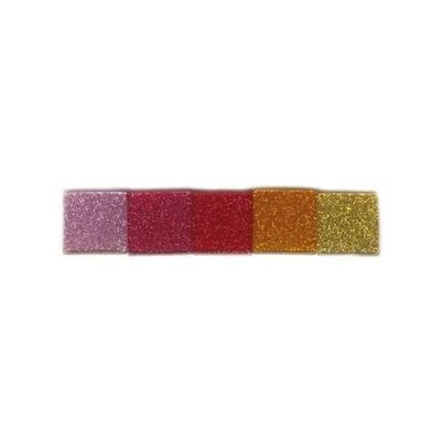 Artmio Sparkle Princess Sparkly Mosaic Tiles 1 x 1 cm