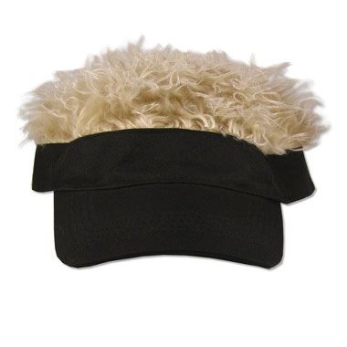 Black Visor/Blonde Hair - Baby