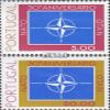 Portugal 1439y-1440x (Complete.Issue.) unmounted Mint/Never hinged ** MNH 1979 30 Years NATO (Stamps for Collectors) Military/Knight view 1