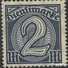 German Empire D32, Watermark Rhombus 1920 Official Stamp (Stamps for Collectors) view 1