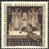 Austria 1008 (Complete.Issue.) unmounted Mint/Never hinged ** MNH 1954 Catholic Sacred Music (Stamps for Collectors) Music/Dance view 1