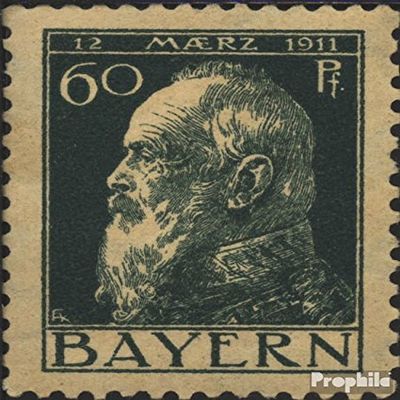 Bavaria 84II unmounted Mint/Never hinged ** MNH 1911 Prince Regent Luitpold (Stamps for Collectors)