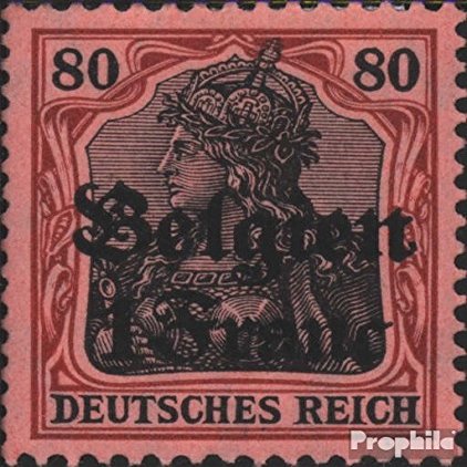 German. Country Post in Belgium 7 1914 Germania (Stamps for Collectors)