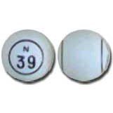 Mr. Chips White Double Number Ball