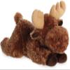Aurora Adorable Flopsie Moose Stuffed Animal - Playful Ease - Timeless Companions - Brown 12 Inches view 1