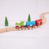 Bigjigs Rail Wooden Crazy Train Track (2 pk) - Compatible with Bigjigs Train Sets and Most Wooden Train Set Brands, Quality Bigjigs Train Accessories view 3