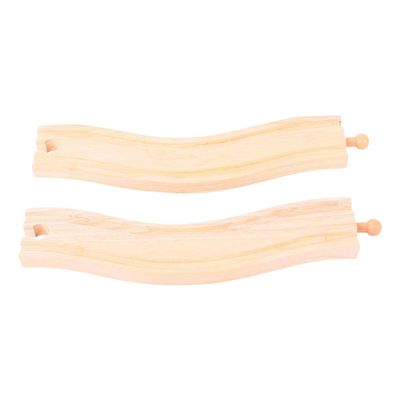 Bigjigs Rail Wavy Track (Pack of 2)