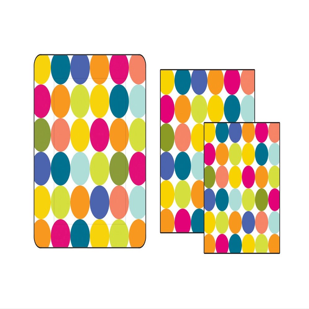 Paperproducts Design Dotty Party Set, Set Includes Beverage and Lunch Napkins and Matching Plates