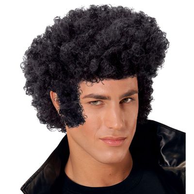 Widmann Pe368/Noir Fonzi Rocker Banana Wig Black