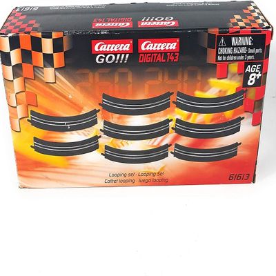 Carrera Looping Set, Slot Car Track Accessory, Plastic, Multi-Color, Hobbies