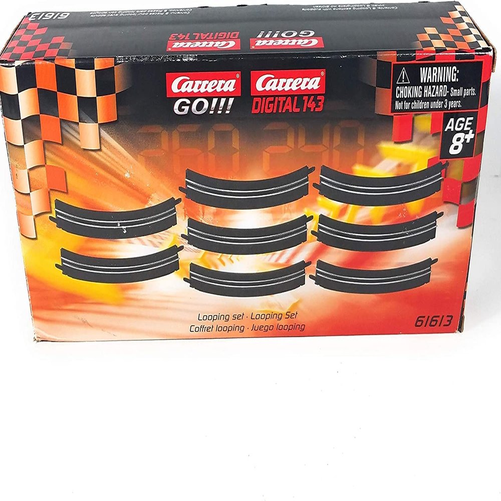 Carrera Looping Set, Slot Car Track Accessory, Plastic, Multi-Color, Hobbies