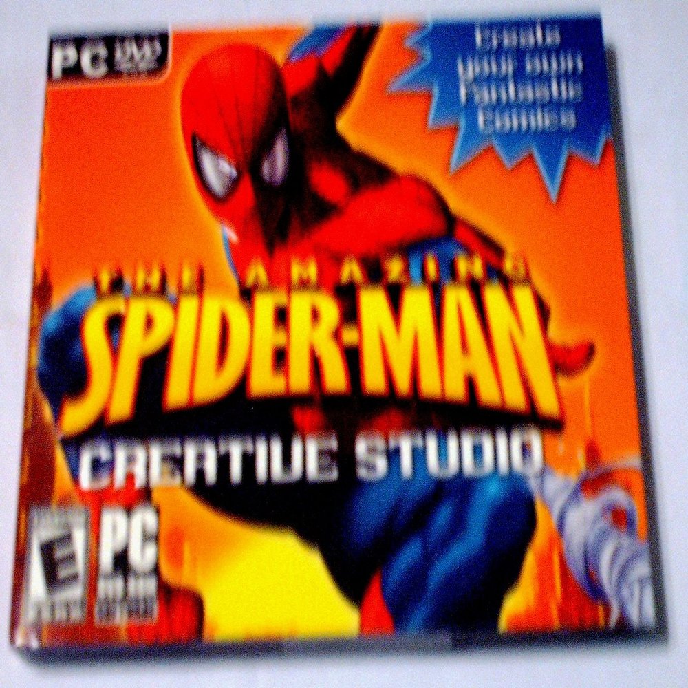The Amazing Spider-man Spiderman Creative Studio Pc Dvd-rom Create Your Own Comics
