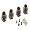 Kyosho Wheel Hub (4 Piece), Gunmetal view 1