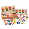Constructive Playthings Magnetic Match & Make Flowers 43 pc. Set view 1