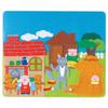 Constructive Playthings Classic Stories Felt Board Story Sets, Flannel Board for Preschool Learning Activities, With Three Little Pigs, Goldilocks, Red Riding Hook, Red Hen and Gingerbread Boy, 3+ view 3