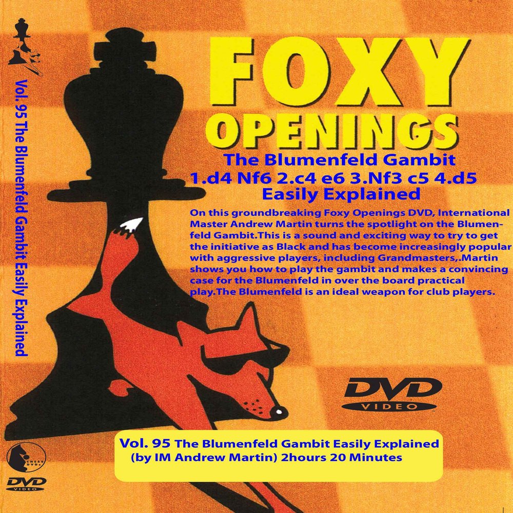 The Blumenfeld Gambit Chess DVD