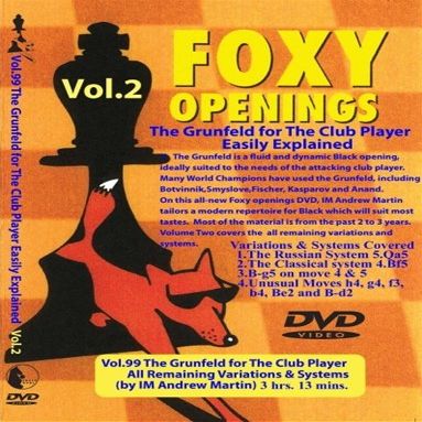 The Grunfeld II - Various Systems Chess DVD