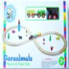 Garanimals Figure 8 Natural Wood Train Set view 1